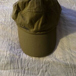 L.L. Bean Olive Green Baseball Cap with lights